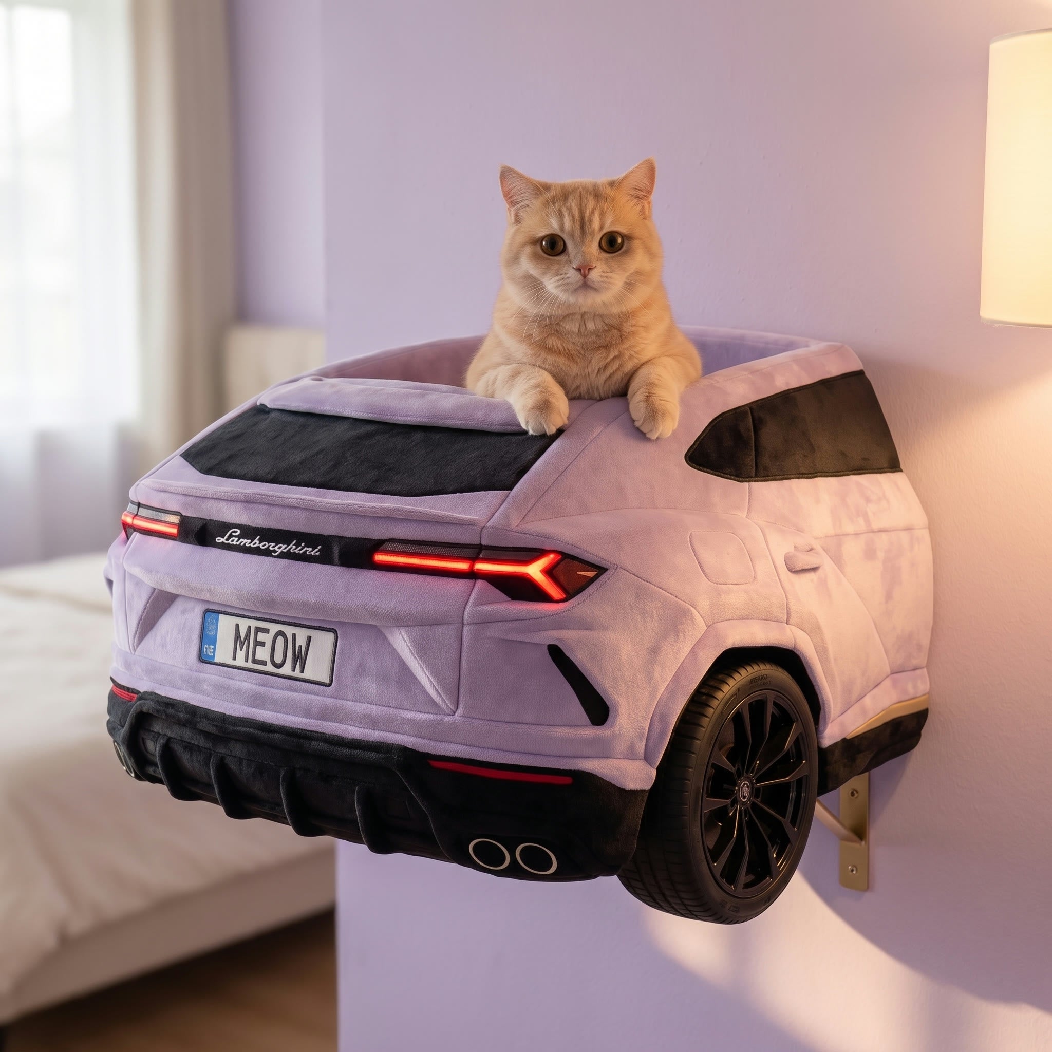 Roost Cruiser — Wall-Mounted Cat Bed
